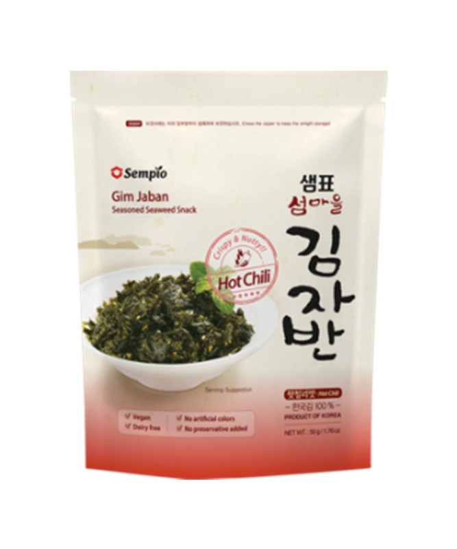 【München】膳府零食海苔辣  Sempio Crispy Seaweed Snack scharf 50g