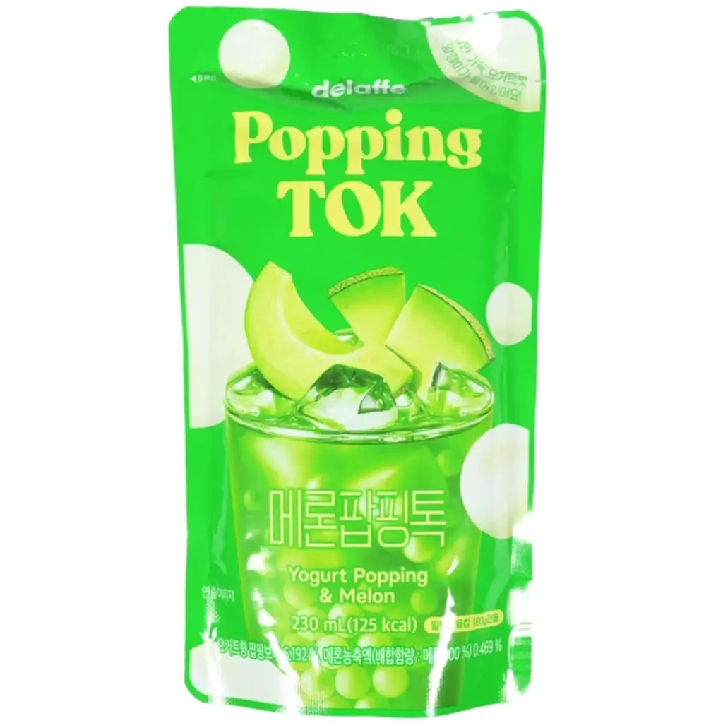 【München】Cu Delaffe 蜜瓜气泡饮料 Melonen Popping-Boba Getränk 230M