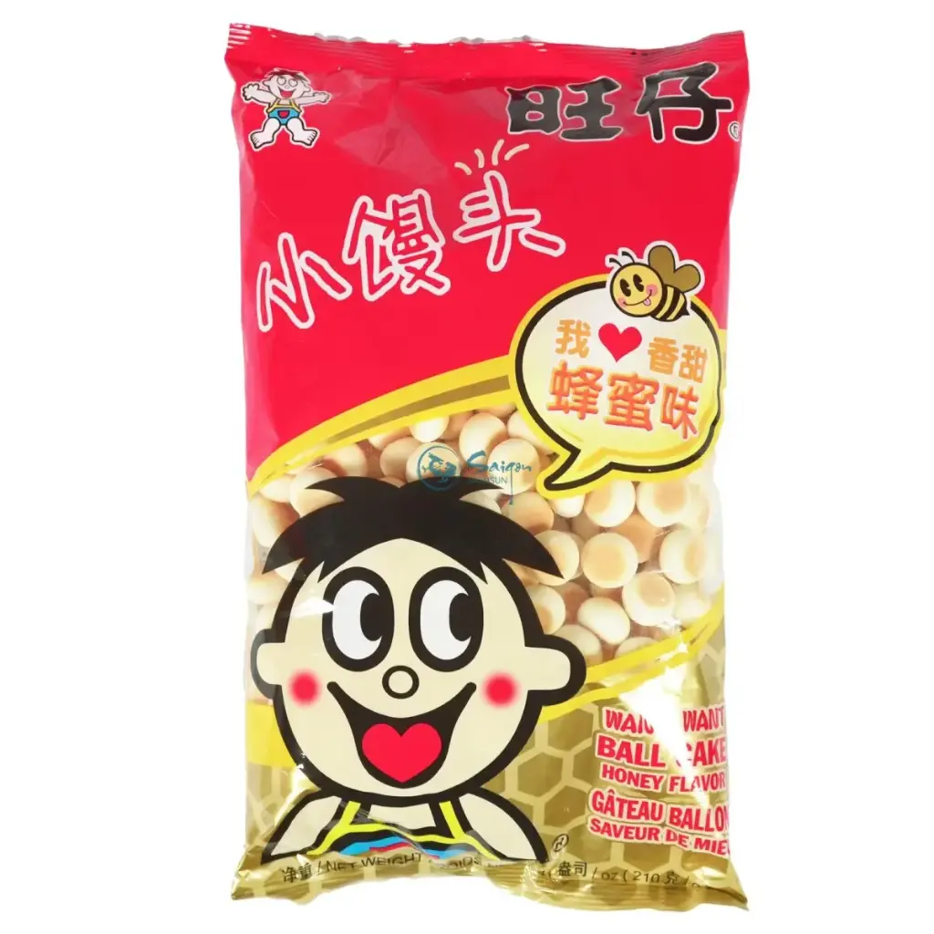 【München】旺旺 旺仔小馒头原味 Süße Mini-Kekse 210g