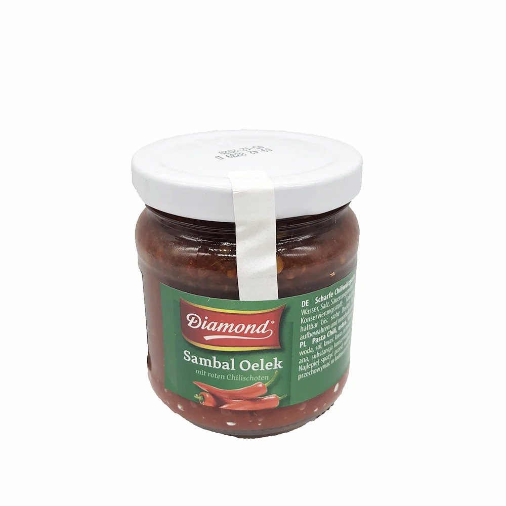 【München】参巴辣椒酱  DIAMOND Sambal Oelek sehr scharf 200g