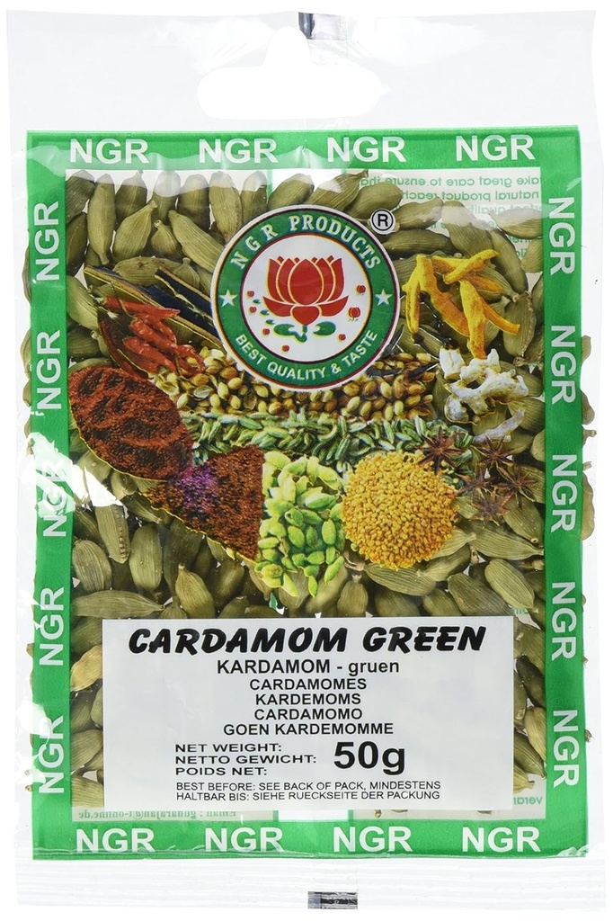 【München】绿豆蔻  NgR Products Kardamom grün 50g