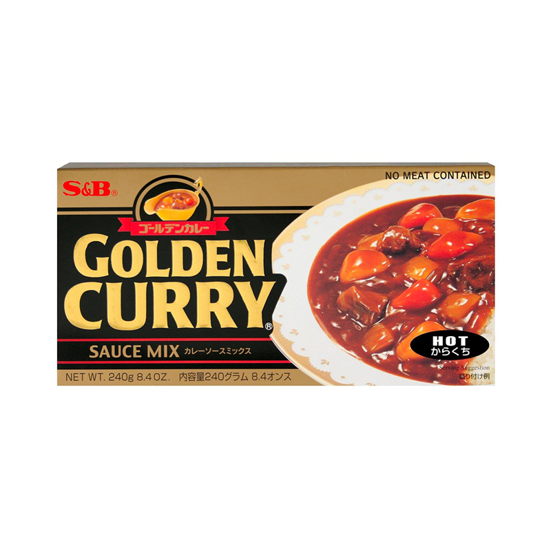 【München】日式咖喱块辣  S&B Würzpaste Curry scharf 220g