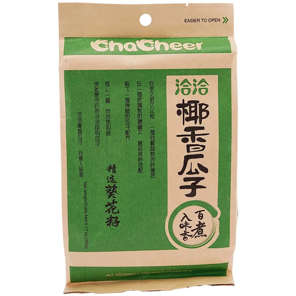 【München】洽洽椰香味瓜子  Sonnenblumenkerne Kokos geschmack 160g