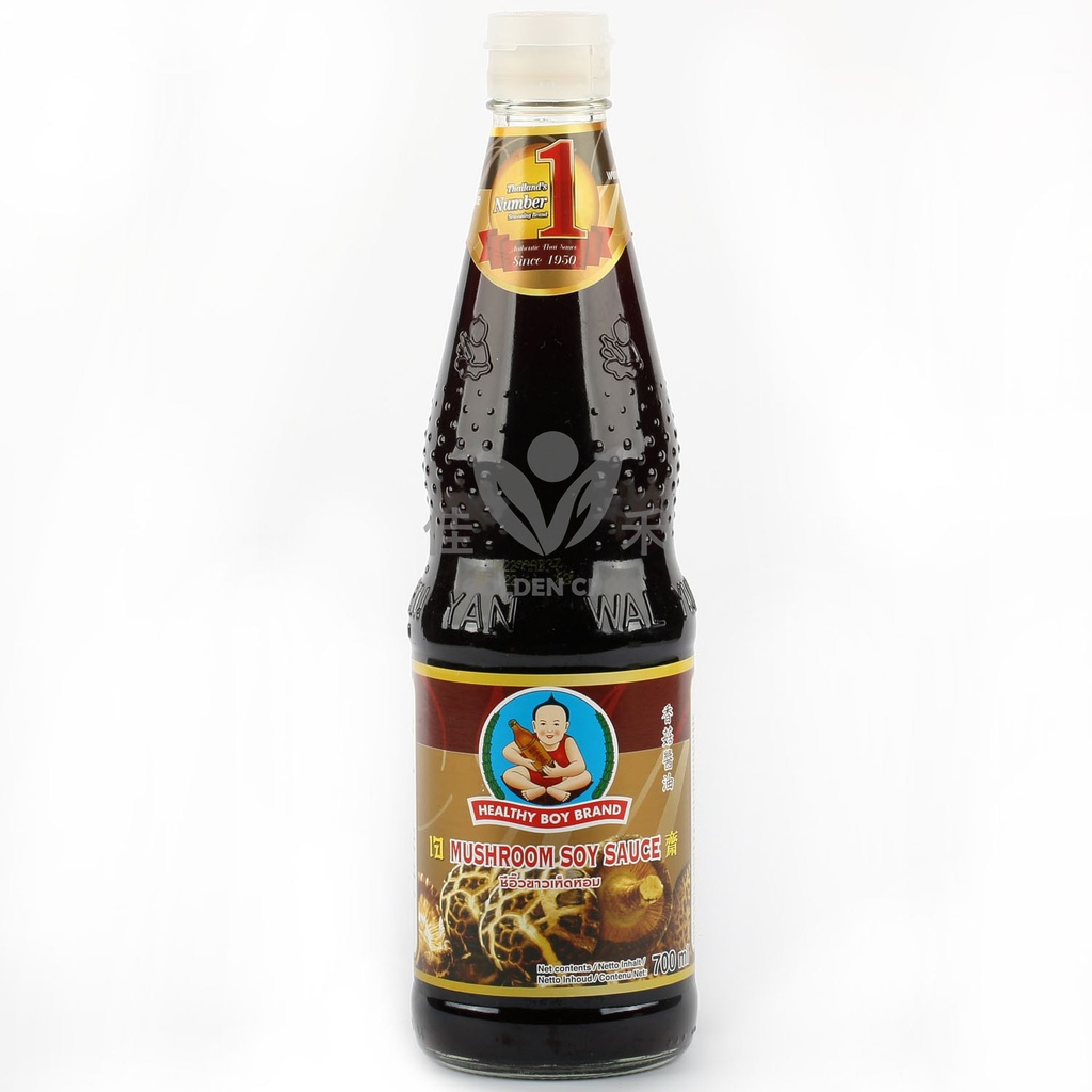 【München】草菇黑酱油  Healthy Boy Sojasauce Mushroom dunkel 700ml