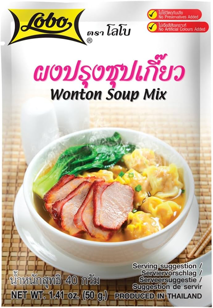 【München】Lobo 馄饨汤料 Gewürzmischung für Wantan-Suppe 140g