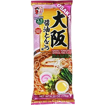【München】五木 大阪酱油豚骨风味拉面 Osaka Ramen mit Shoyu- und Tonkotsu 186g