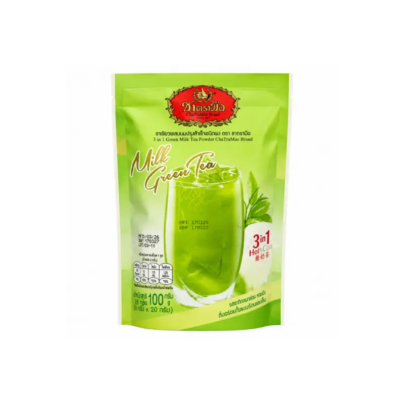 【München】手标 泰式茶三合一奶茶 Thai Milchtee 3-in-1 Matcha 100g