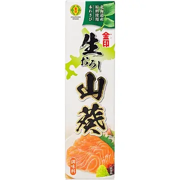 【München】金印 北海道生磨山葵芥末 Kinjirushi Frische Hokkaido Wasabi Paste (25 % Wasabi) 43g