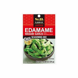 【München】S&B 毛豆调味料 咖喱 Edamame Seasoning Wasabi 24g