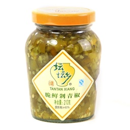 【München】坛坛乡剁青椒  Gehackte Chilischoten Grenn 210g