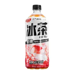 【München】元气森林 白桃茉莉冰茶 减糖 Pfirsich Jasmin Eistee Weniger Zucker 900ml