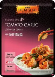 【München】李锦记 干燒明蝦醬  Tomaten-Knoblauch Wok-Sauce 50g