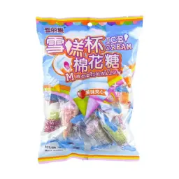 【München】森和园 雪糕杯棉花糖 什锦味 Marshmallows Mix 70g