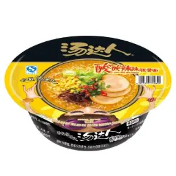 【München】统一 汤达人 酸酸辣辣豚骨面 Instant-Ramen Tonkotsu sauer-scharf 135g