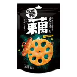【München】与美 黑鸭味藕片 Lotuswurzel-Scheiben gewürzt 100g