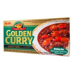 【München】日式咖喱块中辣  S&B Japanisches Curry medium 220g