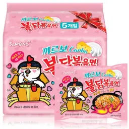 【München】三养奶油火鸡面 Samyang Instantnudeln Buldak Ramen Carbonara