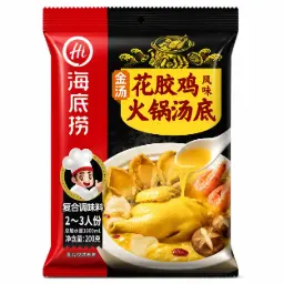 【München】海底捞 花椒鸡火锅汤底 Sichuanpfeffer-Hähnchen-Hotpot 200g